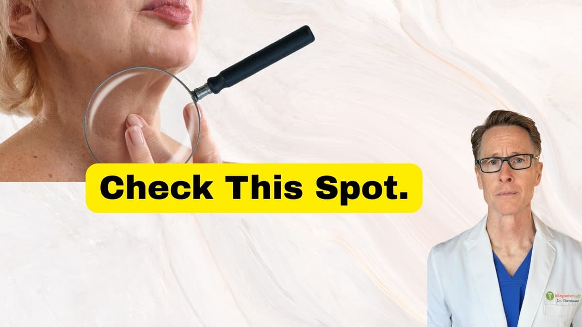 The 2-Minute Thyroid "Swallow Test" (Do This Now)