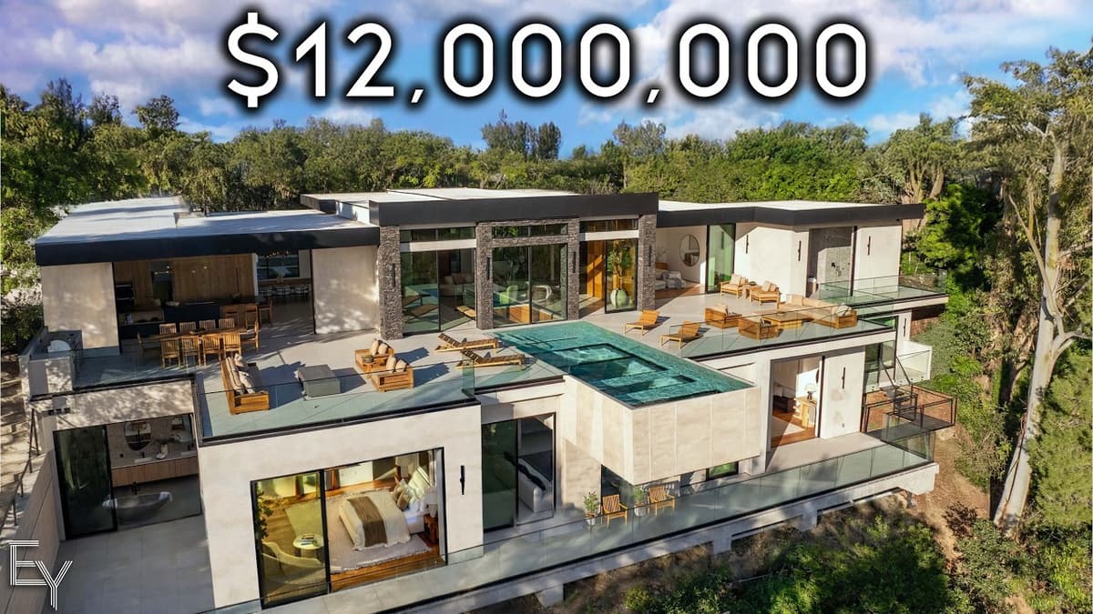 This $12M Beverly Hills Home Is Hidden Into a Canyon