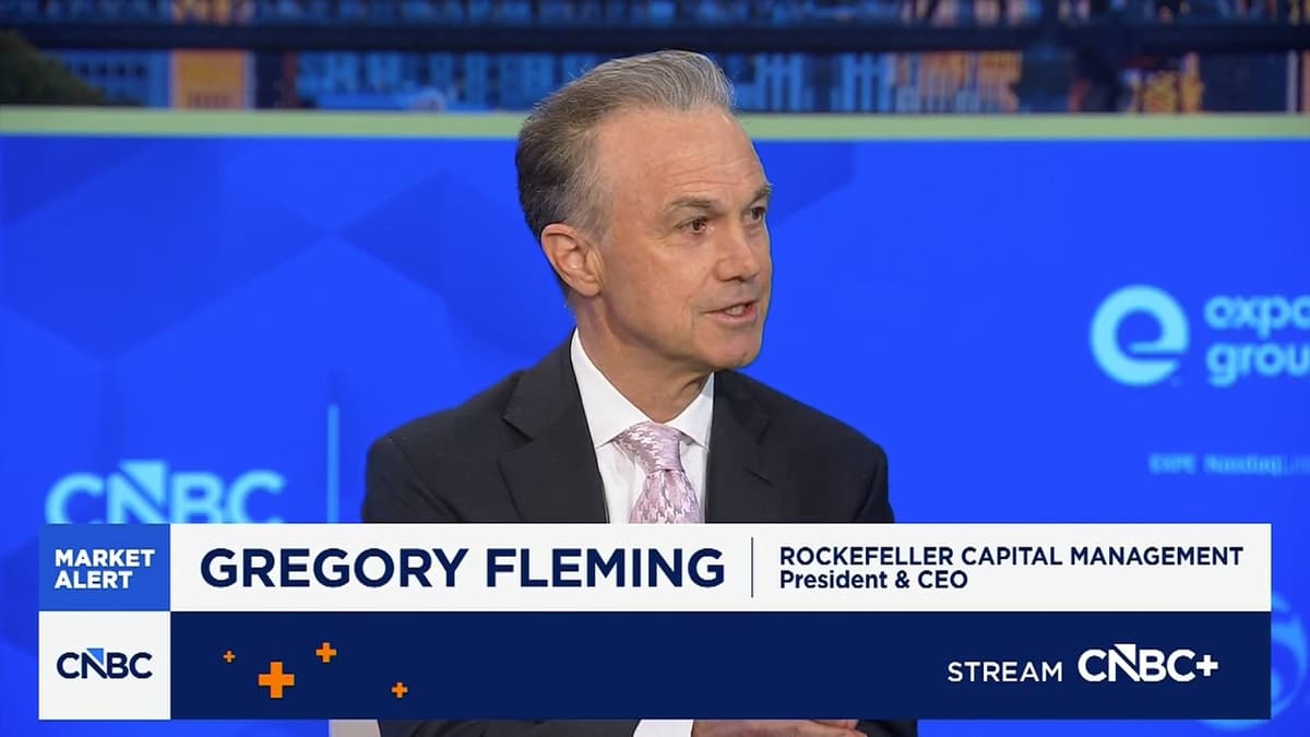 Rockefeller Capital CEO Greg Fleming on Squawk Box to Discuss AI, the Fed and US Economic Resilience