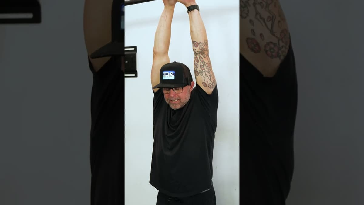 3-Minute Dead Hang for Shoulder Pain, Neck Relief & Upper Back Decompression (Scaled Options)