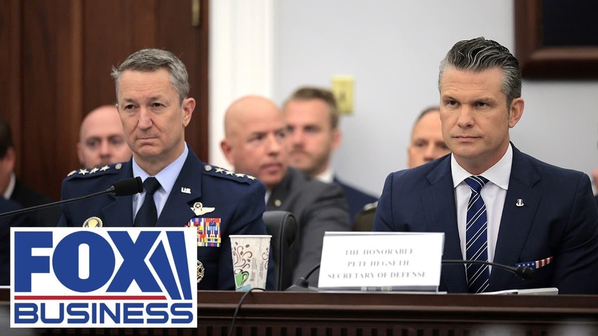 Hegseth, Caine Grilled in Heated Hearing on Iran War Costs