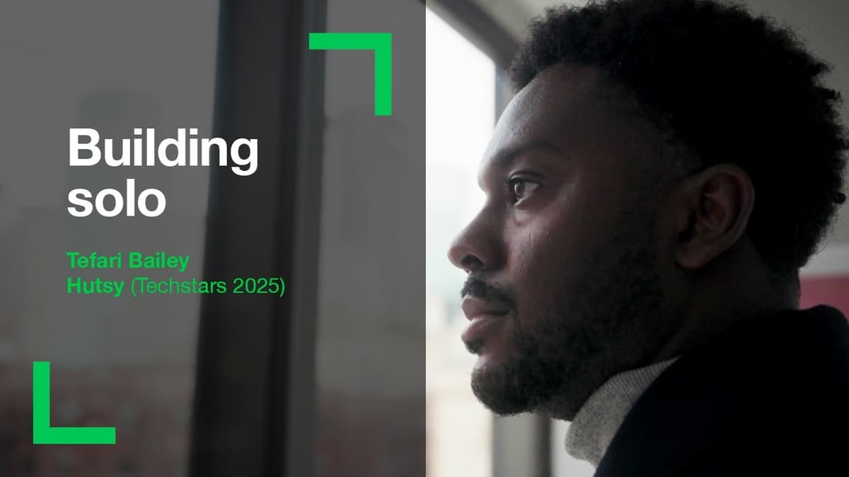 Building a Startup as a Solo Founder | Techstars Founder Profile