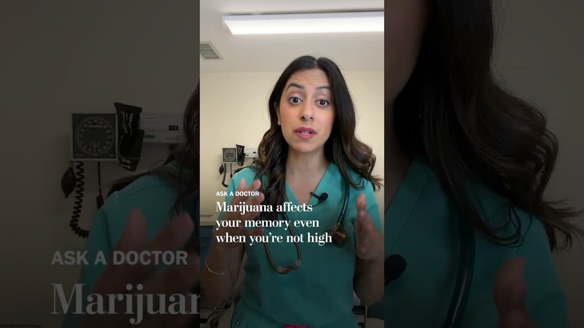 Marijuana Affects Your Memory Even when You’re Not High