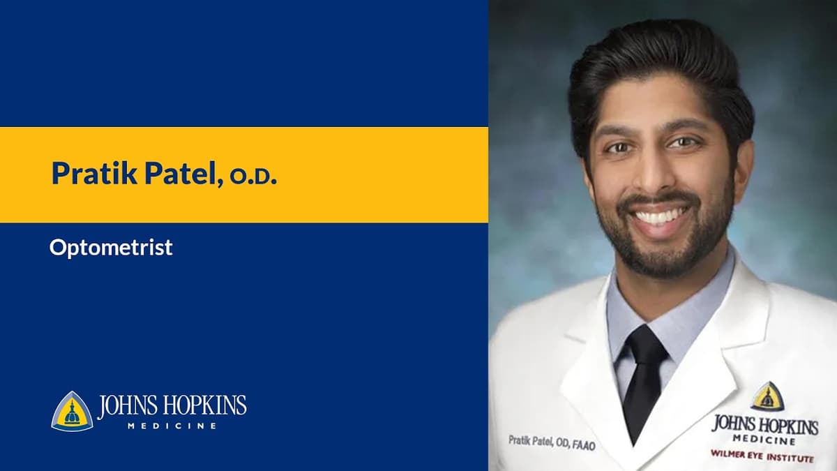 Dr. Pratik Patel | Comprehensive Optometry and Specialty Lenses