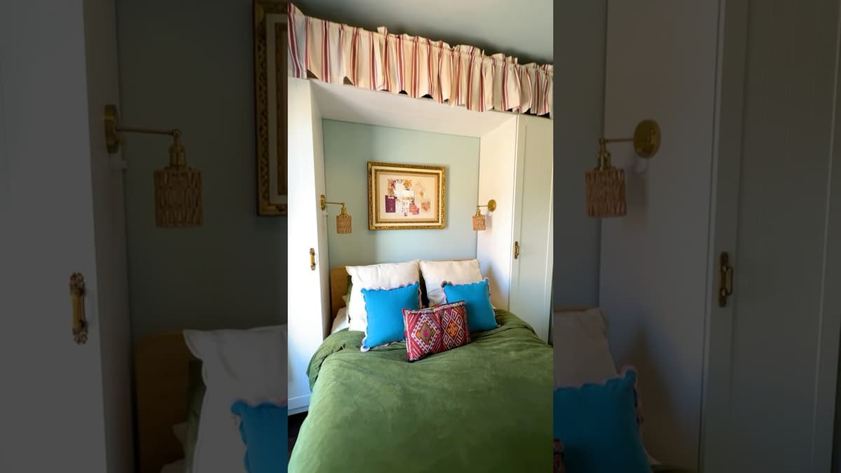 She Converted Her Bedroom for 1 to Accommodate Her and Her Husband. Here's How She Did It✨