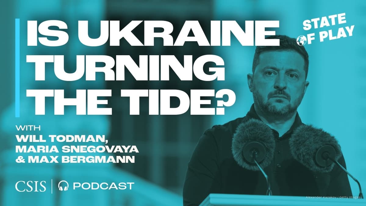 Is Ukraine Turning the Tide?