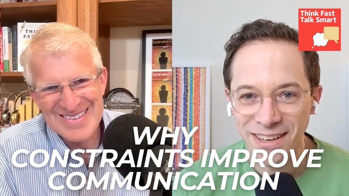 Think Inside the Box: How Constraints Spark Creativity and Communication