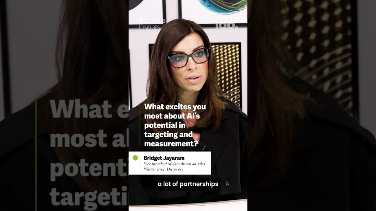 AI in Contextual Advertising: Warner Bros. Discovery on Brand-Safe Targeting | Deloitte Insights