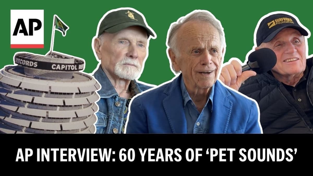 The Beach Boys Reflect on 60 Years of 'Pet Sounds' | AP Interview