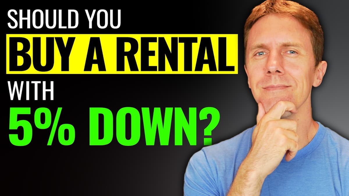 5% Down Rental Loans: When They Work (And When They Don’t!)