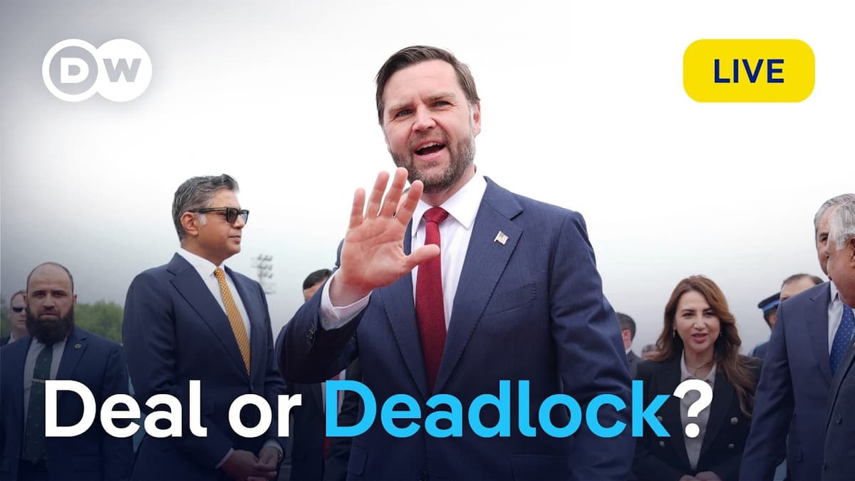 Can the US-Iran Talks in Pakistan Turn a Fragile Ceasefire Into a Lasting Peace? | DW News