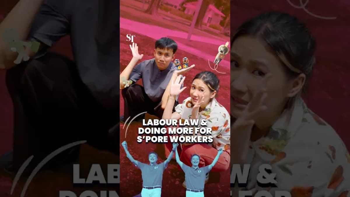 Labour Law and Doing More for Singapore Workers