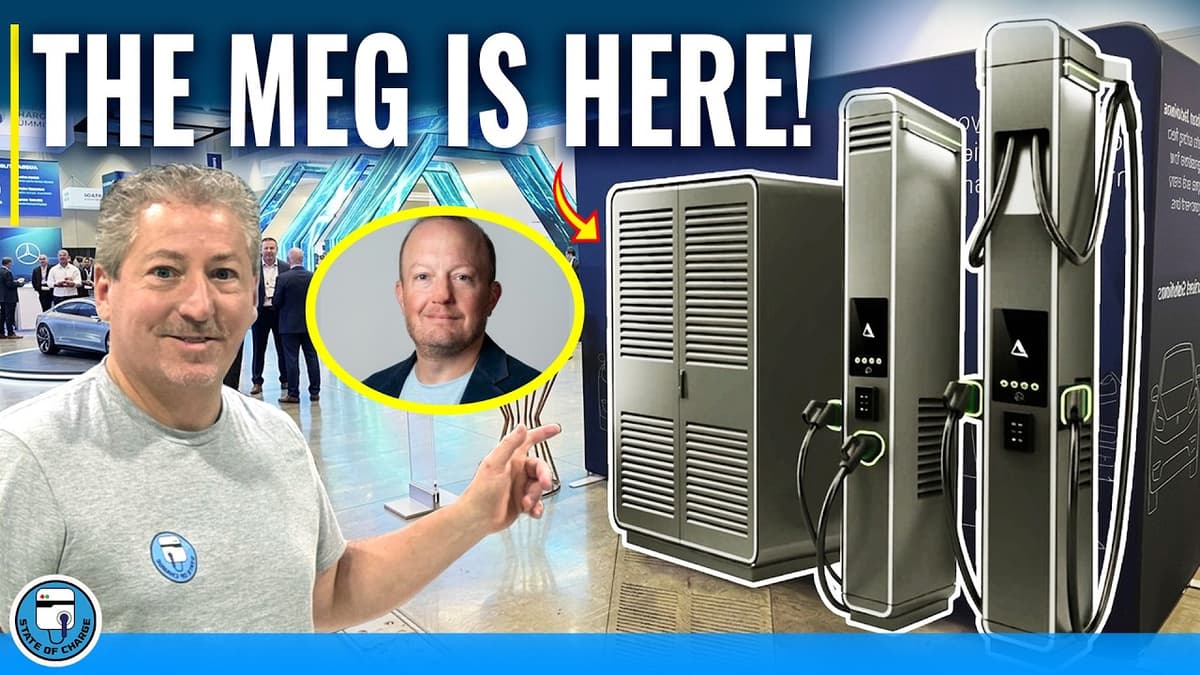 Alpitronic Shows Off Its Megawatt HYC1000 EV Charger At EVCS 2026