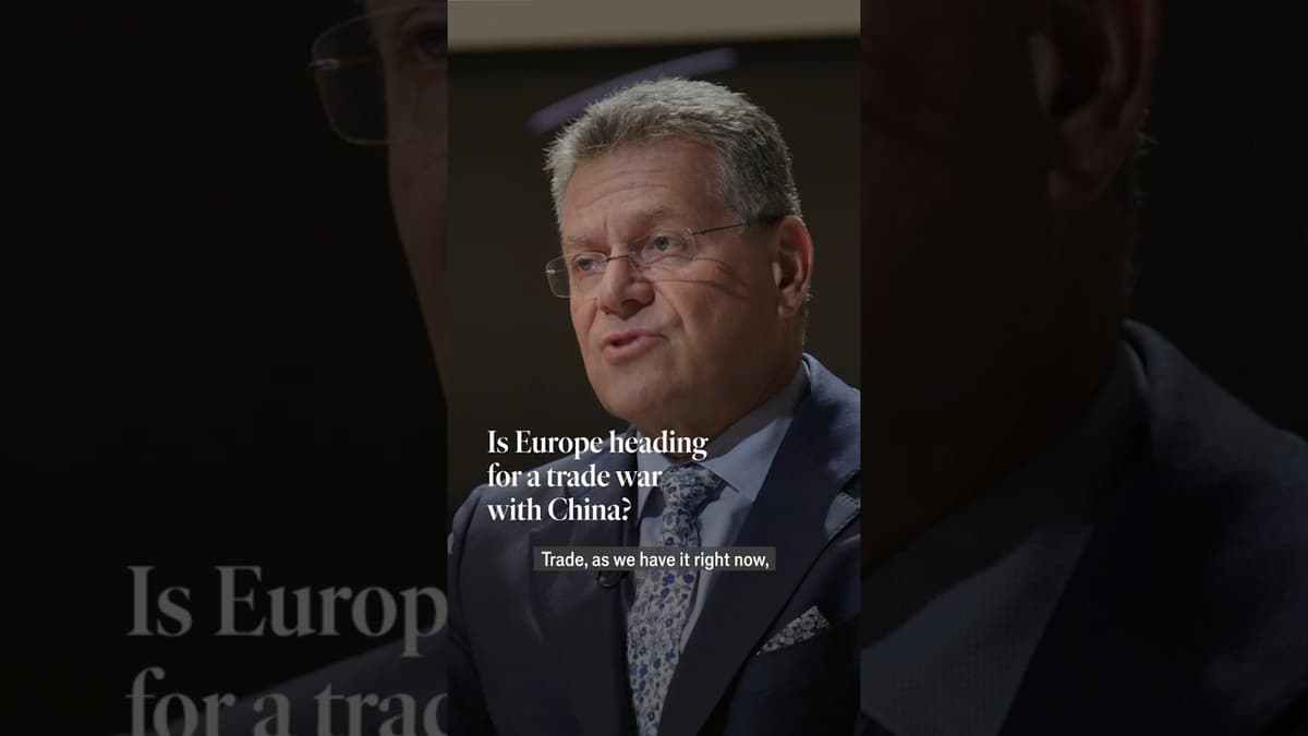Is Europe Heading for a Trade War with China? | The Economist