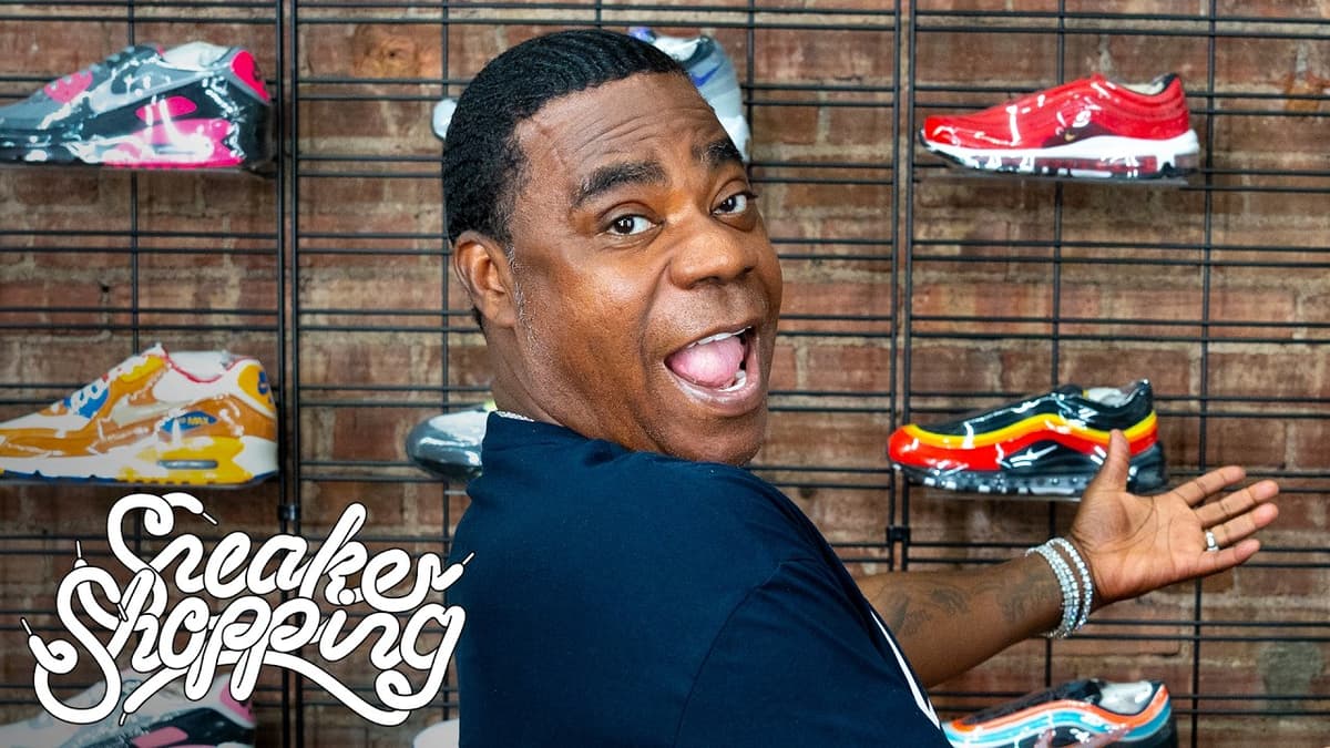 Tracy Morgan Goes Sneaker Shopping With Complex