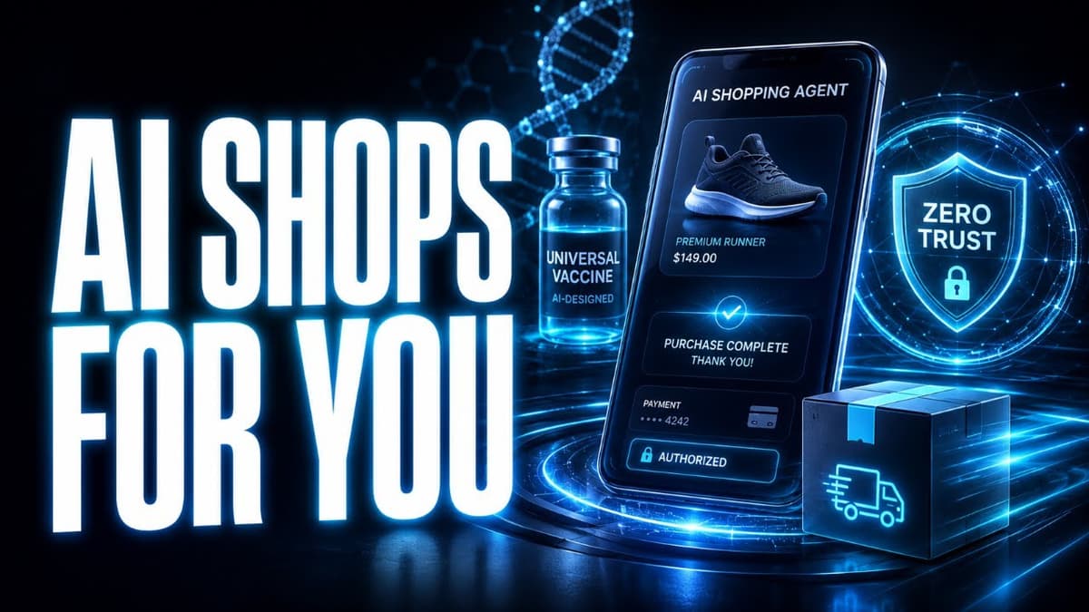 AI Agents Start Shopping, AI Designs Vaccines and Zero Trust Gets Serious | Techstrong Gang