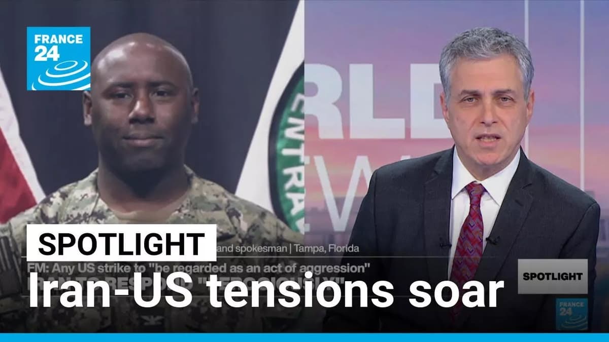 Iran-US Tensions Soar as Second US Aircraft Carrier Approaches Region • FRANCE 24 English