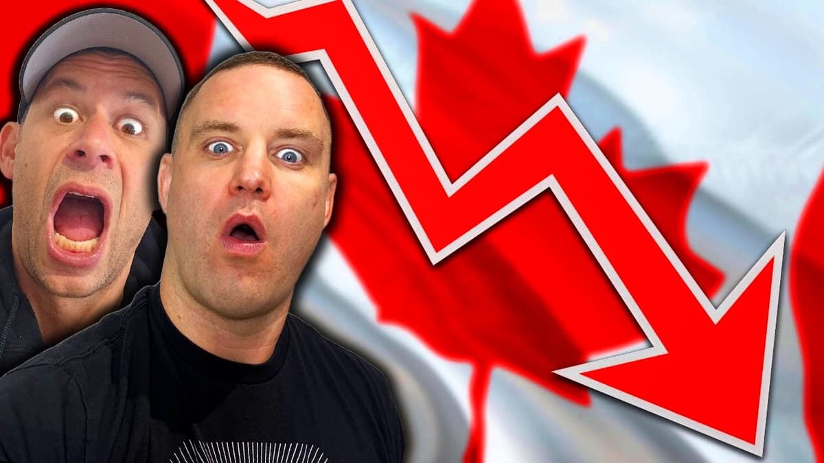 THOUSANDS OF PEOPLE ARE LEAVING CANADA