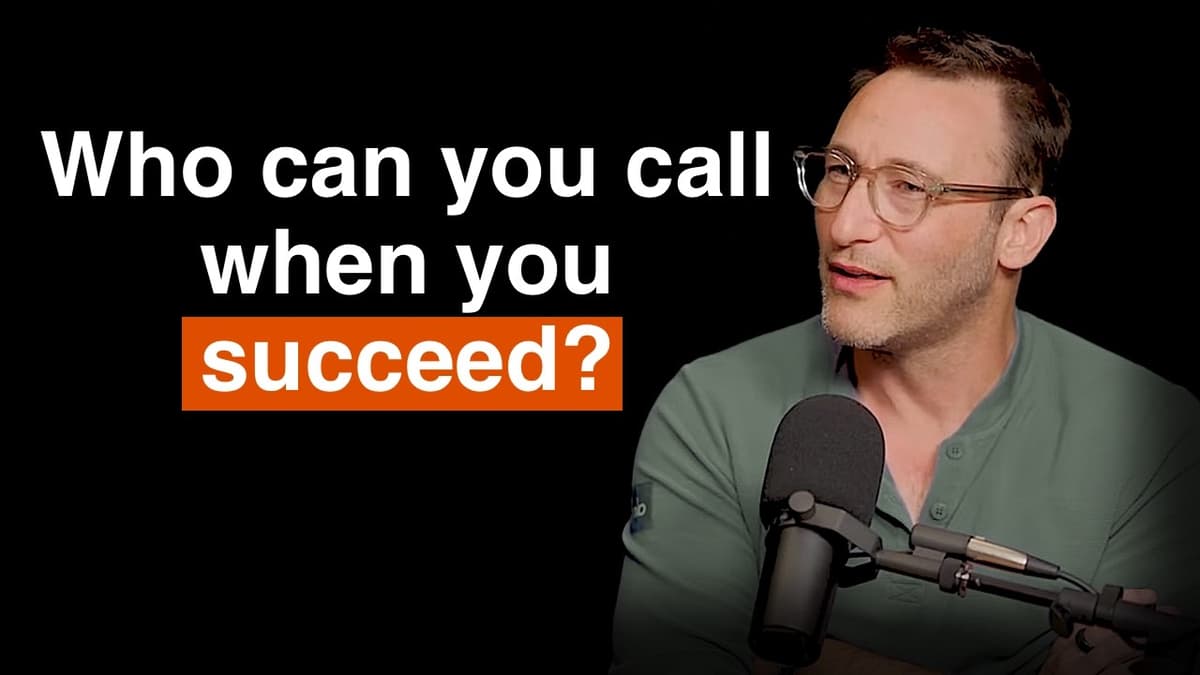 The Kind of Friend Everyone Needs | Simon Sinek