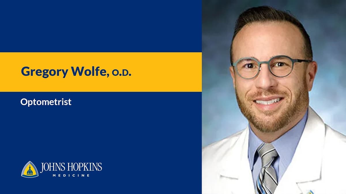 Dr. Gregory Wolfe | Comprehensive Optometry