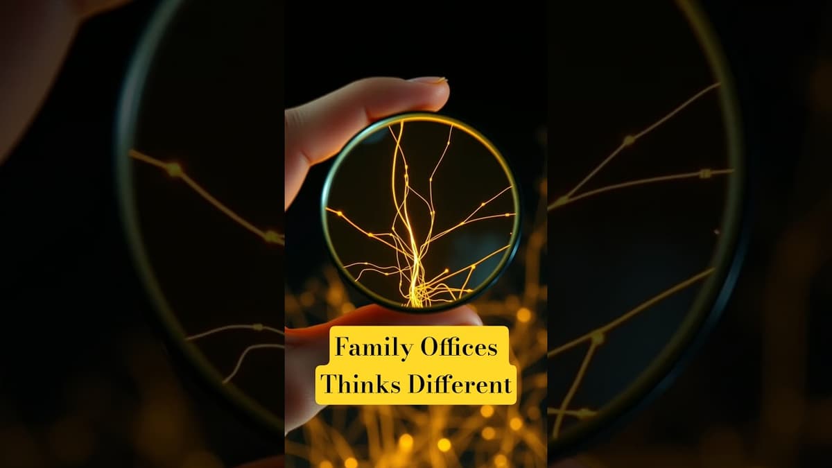 Family Office Investing Strategy: Why Cashflow Is Dead | Richard C. Wilson