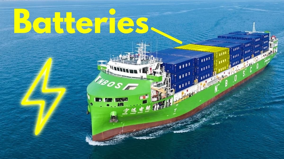 Electric Ships Are Slowly Starting to Make Sense