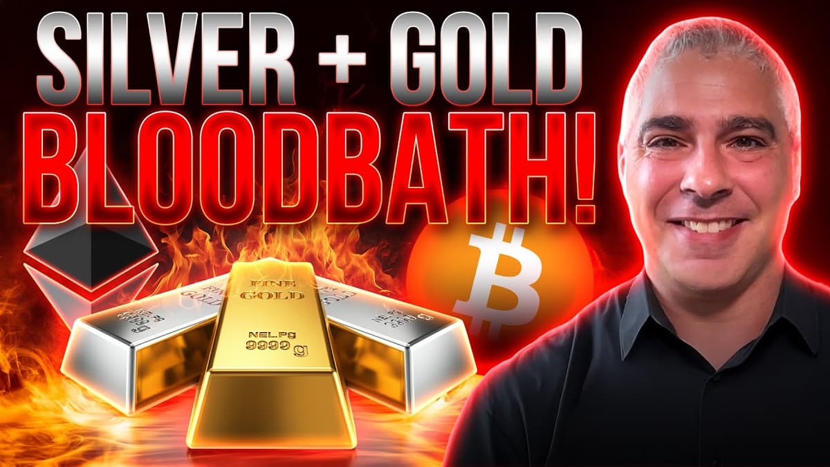 Silver & Gold Bloodbath🔥w/ Chris Marcus @Arcadiaeconomics