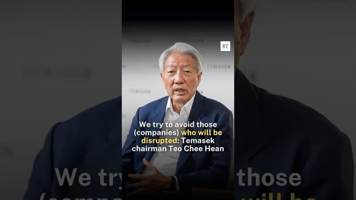 For Temasek, AI Not Just LLM Companies: Teo Chee Hean