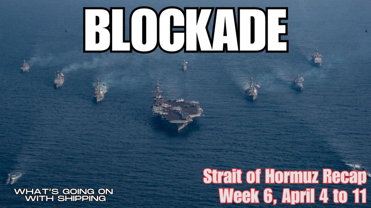 Strait of Hormuz Week 6 Recap | Pres Trump Orders Blockade | CENTCOM To Blockade Iranian Ports