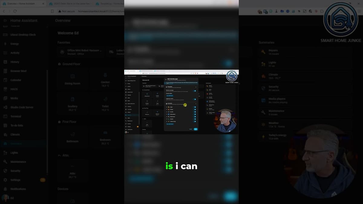 This Home Assistant Beta Update Is Too Powerful #homeassistant #smarthome #update
