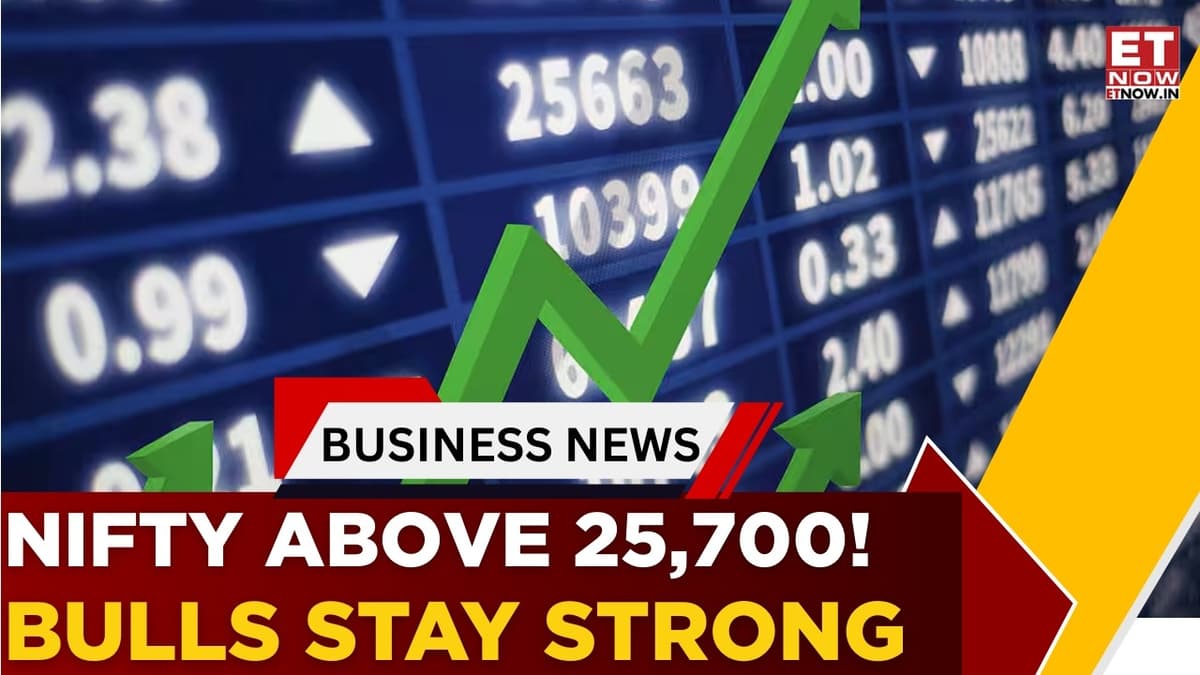 Closing Trades: Nifty Closes Above 25,700 | Markets End Higher for 2nd Straight Session | ET Now