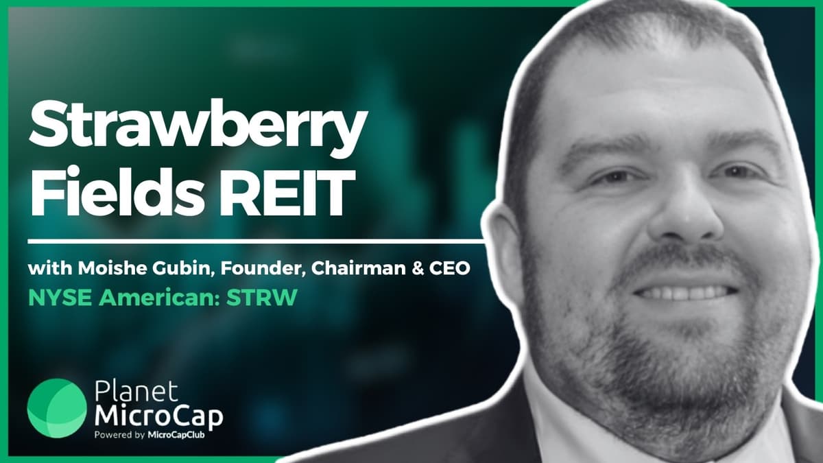 Strawberry Fields REIT (NYSE American: STRW) on Healthcare Real Estate, Tailwinds and 2026 Catalysts