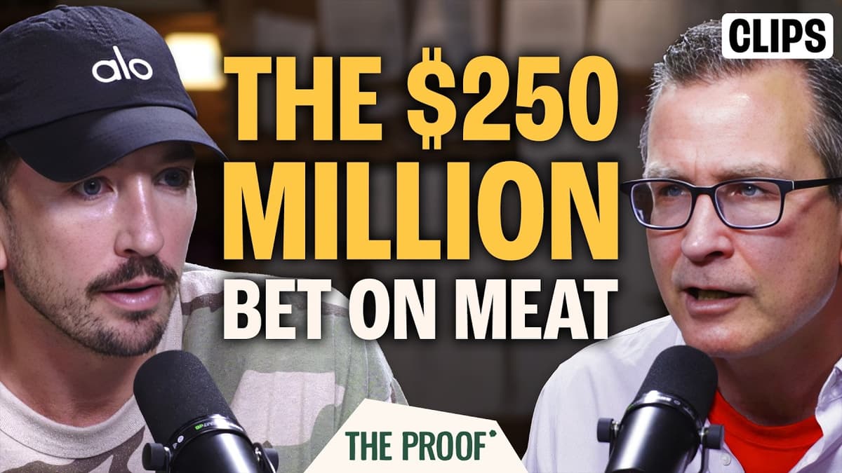 How Cultured Meat Went From 4 Research Papers to a $250 Million Revolution | Bruce Friedrich