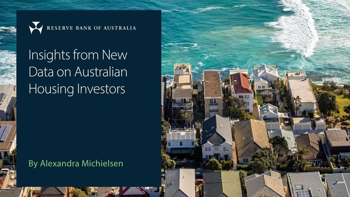 Bulletin Author Video - May 2026 - Insights From New Data on Australian Housing Investors
