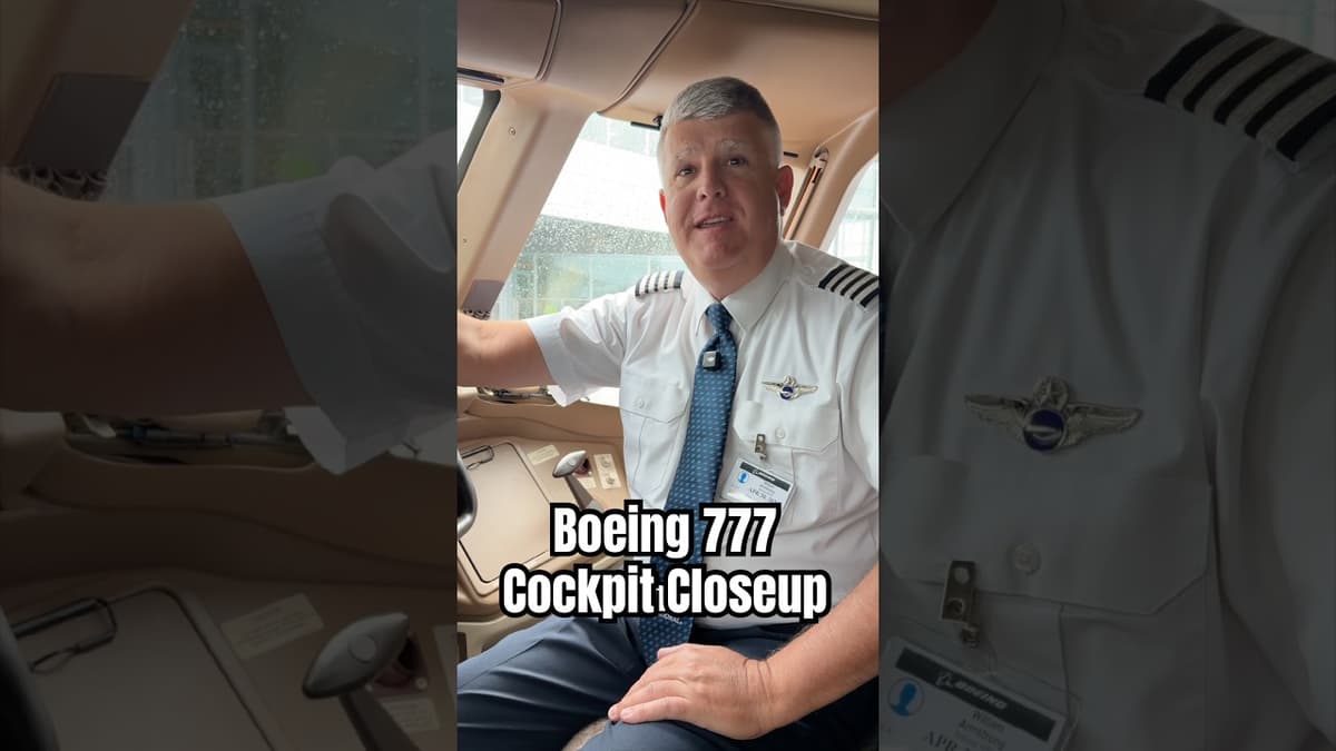 Inside the Boeing 777 Glass Cockpit