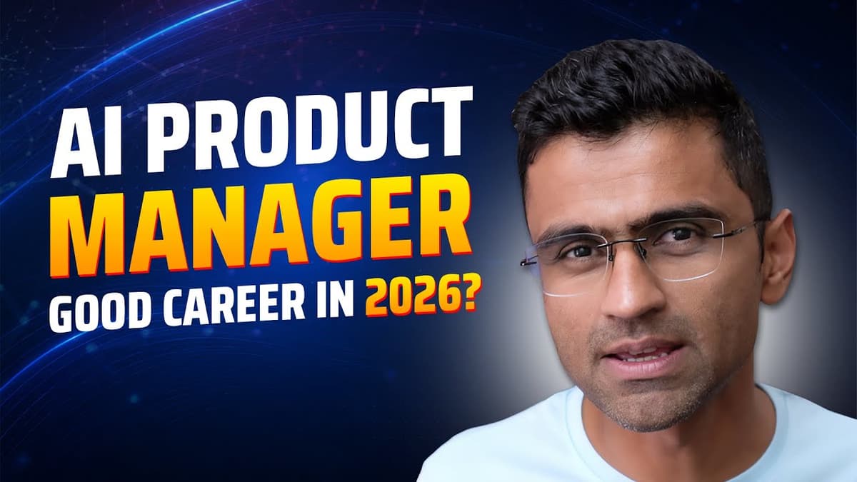 AI Product Manager | Good Career in 2026?