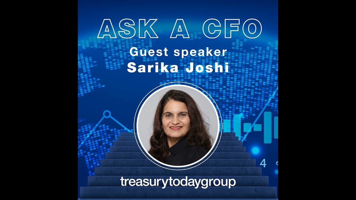 Ask A CFO Episode 25: Sarika Joshi, Asia Pacific CFO, Hunter Douglas