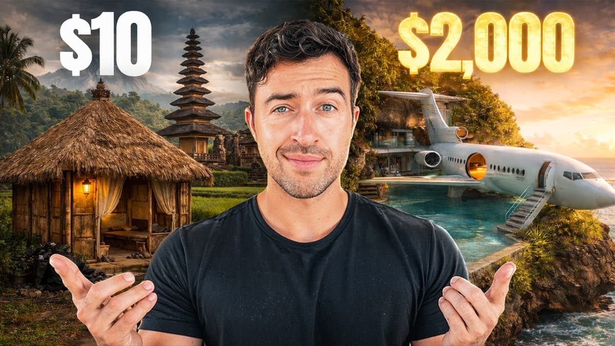 I Tried a $10 vs $2,000 Bali Hotel
