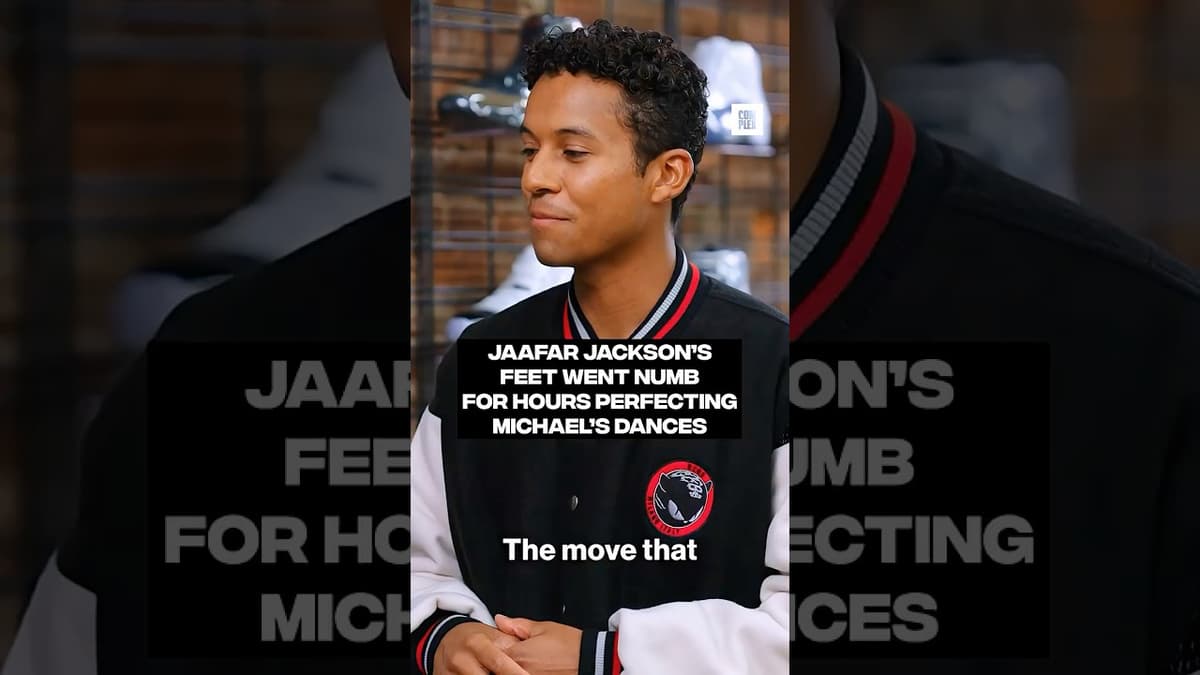 Jaafar Jackson's Feet Went Numb for Hours Perfecting Michael Jackson's Dance Moves #SneakerShopping
