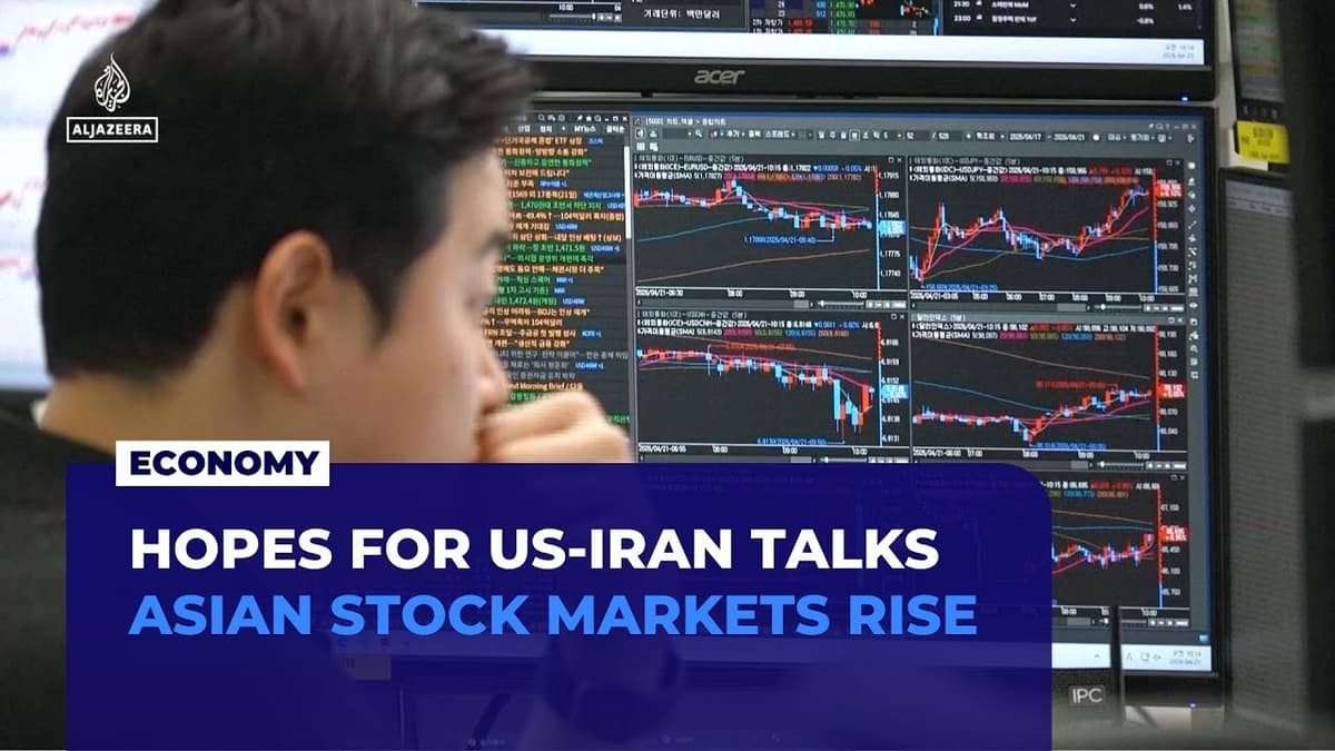 Asian Stock Markets Rise Amid Hopes for US-Iran Talks Despite Ceasefire Uncertainty
