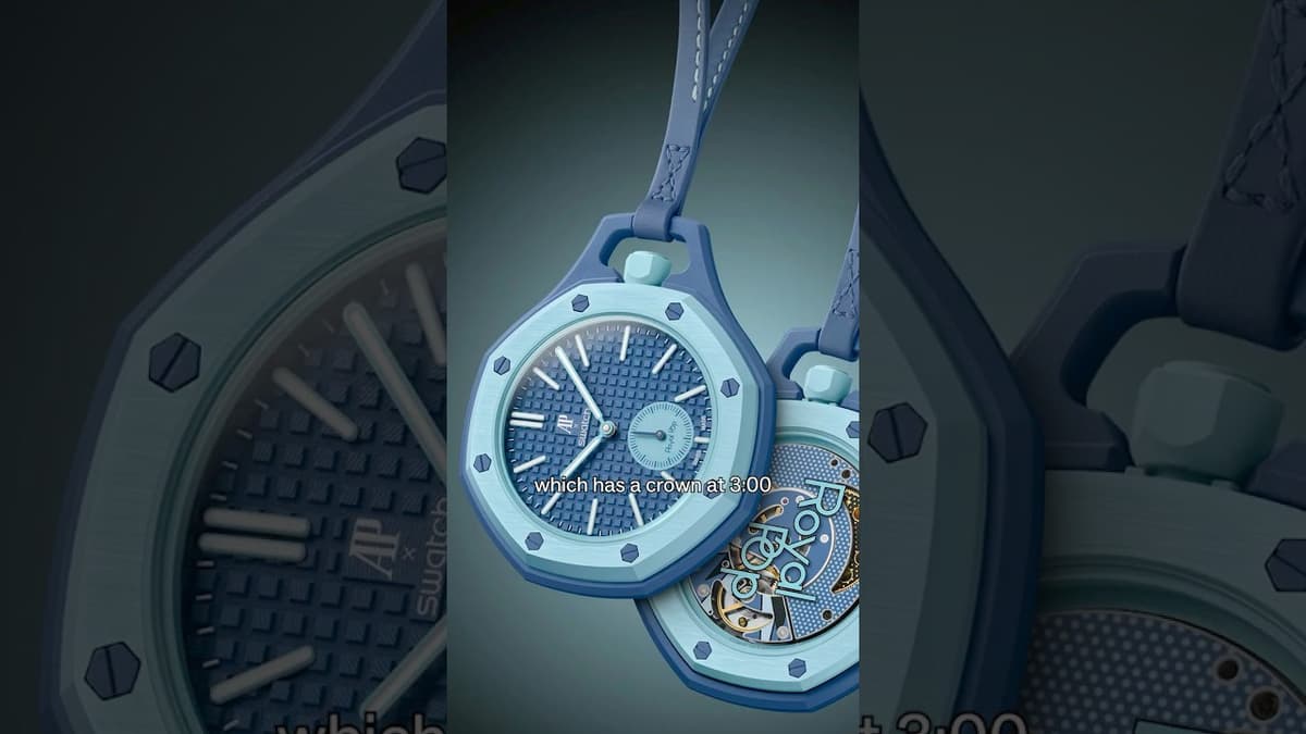 Swatch and Audemars Piguet Introduce the “Royal Pop”