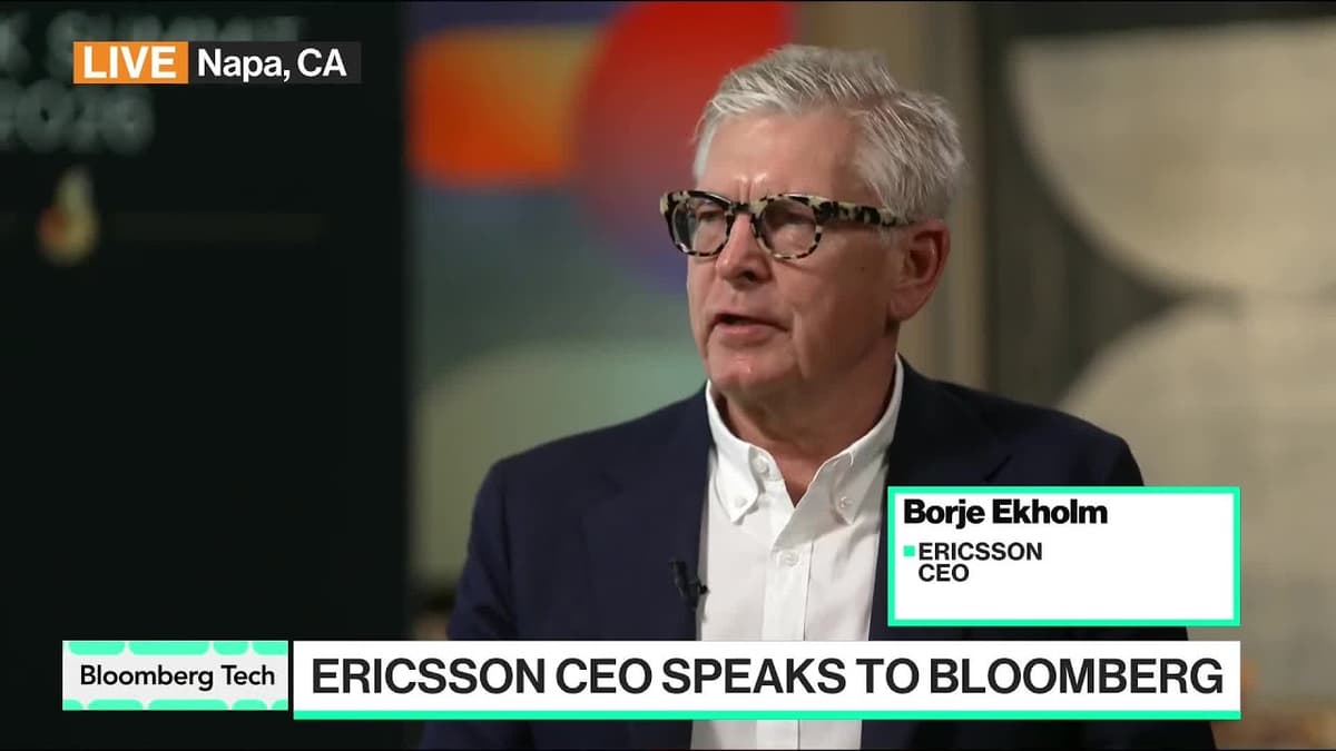 Ericsson CEO: To Compete With China, You Need to Lead on Technology