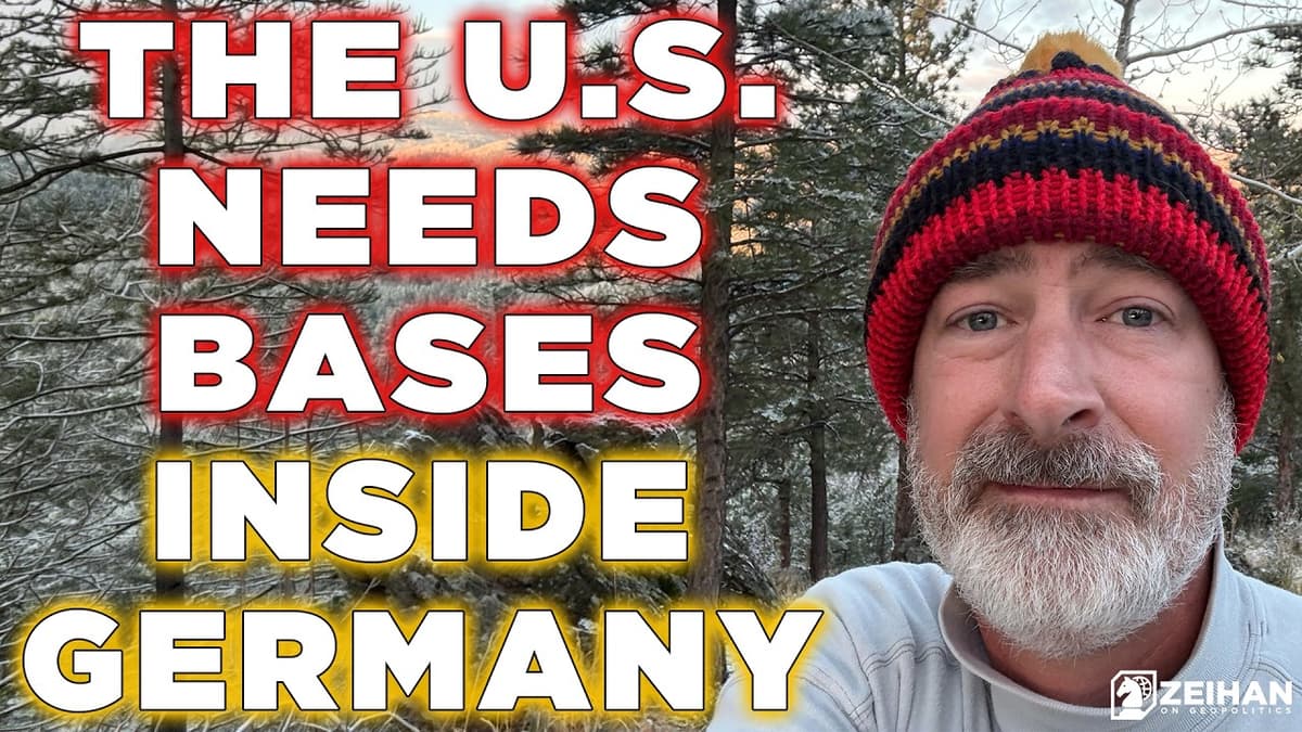 Why U.S. Deployments in Germany Matter || Peter Zeihan