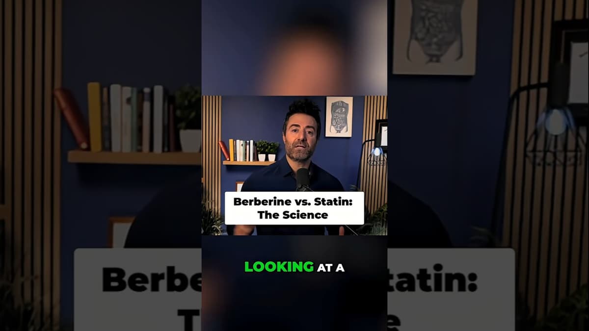 Berberine vs Statins (Shocking Study Results)