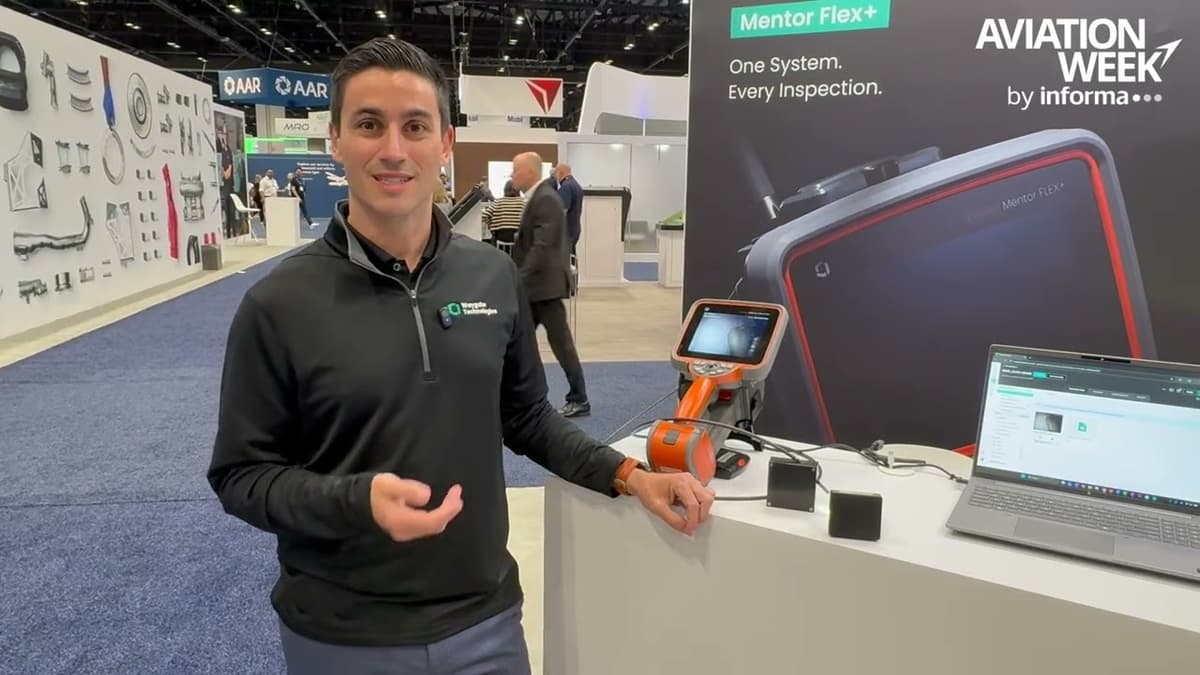 New AI-Guided Engine Borescope Inspection Tool