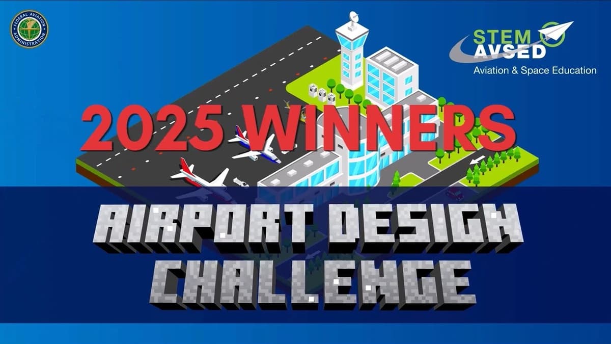 Winners of the FAA Airport Design Challenge 2025