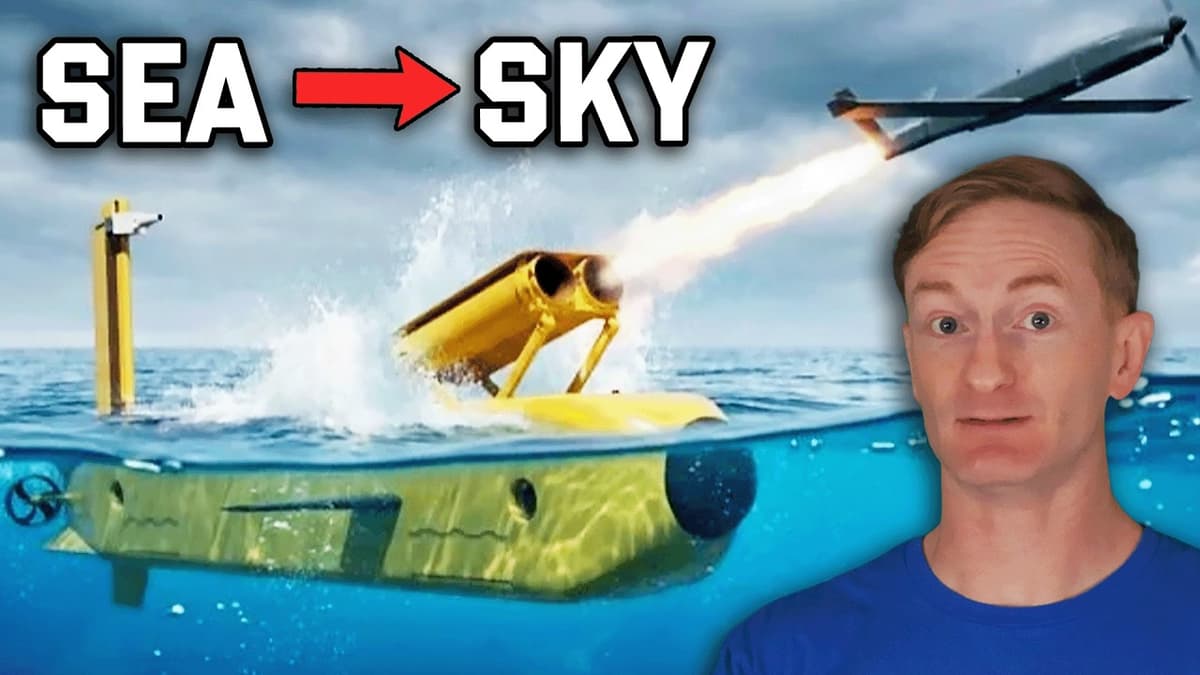 This New Underwater Drone Clings To Ships And Launches Drones