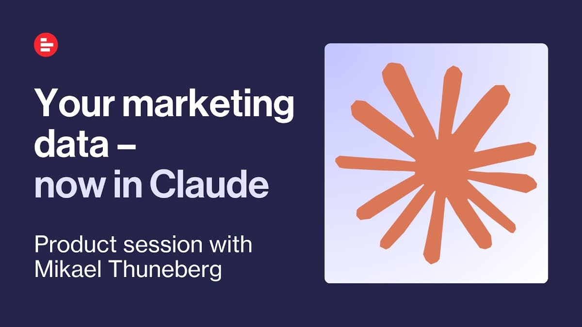 Supermetrics Founder Shows How to Analyze Marketing Data in Claude