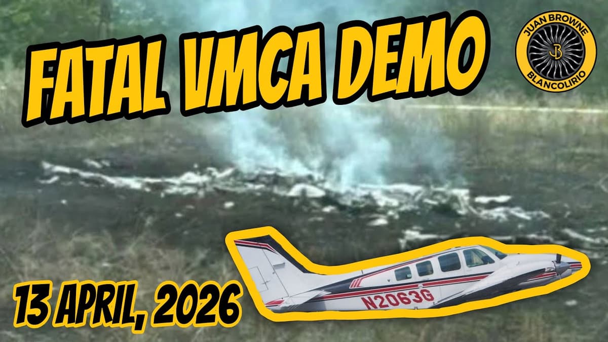 Another Fatal Vmca Check-Ride Demo 13 April 2026