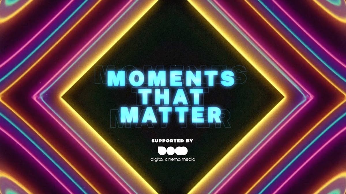 "They Get People Excited and Maximise Their Joy" Moments that Matter 2026 with Digital Cinema Media